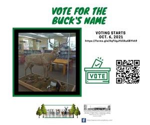 Vote for the buck’s name