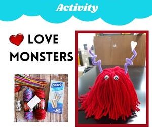 Love Monster Take-N-Make Activity