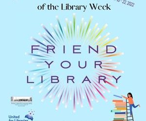 National Friends of the Library Week October 16 – 22, 2022