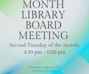 Library Board Meeting April 14, 2026 @4:30 pm